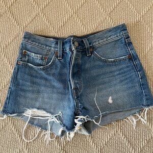 Classic Blue Denim Women's Shorts